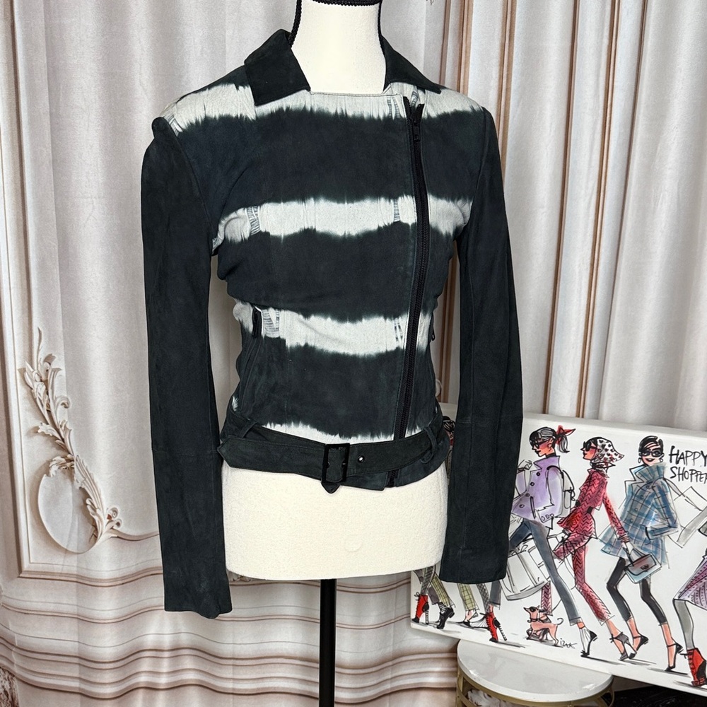 Joe's Jeans Monochrome Tie-Dye Jacket